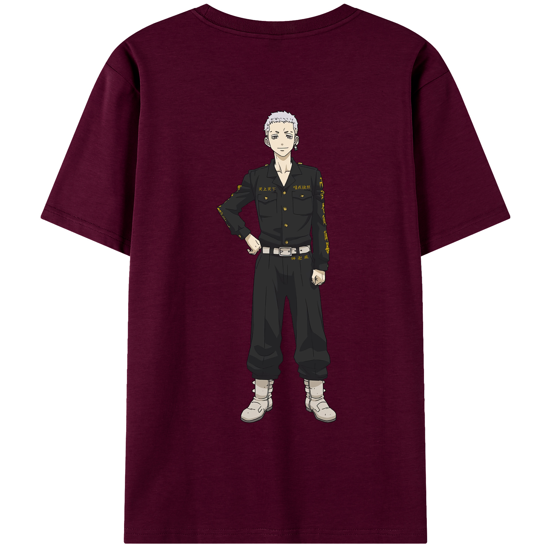 （画像用） 東京リベンジャーズ Tokyo Revengers レディース半袖Tシャツ(バックプリント)